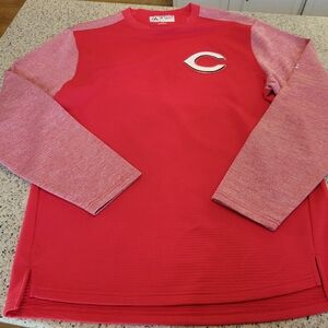 Cincinnati Reds Majestic MLB Mens SZ M Sweatshirt